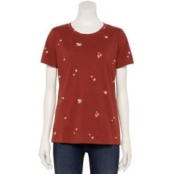 Women's Sonoma Goods For Life® Crewneck Tee Navy -Sonoma Goods For Life Shop unnamed file 1595