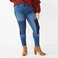 Plus Size Sonoma Goods For Life® Comfortable Favorite Mid-Rise Jeggings Mariano -Sonoma Goods For Life Shop unnamed file 1632