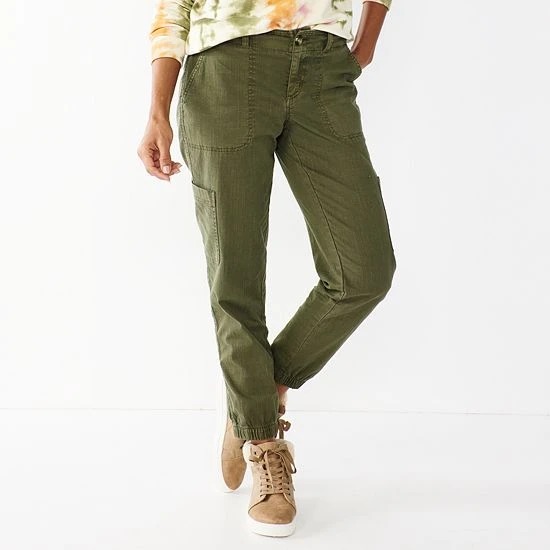 Women's Sonoma Goods For Life® Utility Jogger Pants Khaki 11 Women's Sonoma Goods For Life® Utility Jogger Pants Khaki - Image 9