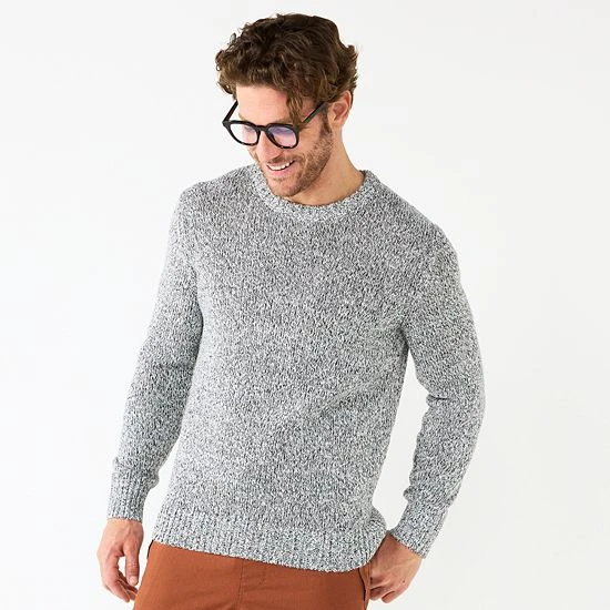 Men's Sonoma Goods For Life® Crew Sweater Camel 8 Men's Sonoma Goods For Life® Crew Sweater Camel - Image 6