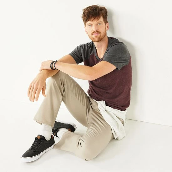 Men’s Sonoma Goods For Life® Regular-Fit 5-Pocket Everyday Pants Navy 5 Men’s Sonoma Goods For Life® Regular-Fit 5-Pocket Everyday Pants Navy - Image 3