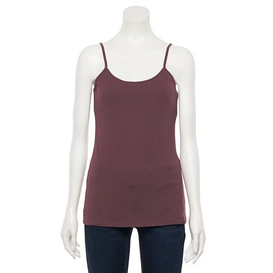 Women's Sonoma Goods For Life® Everyday Built-In Support Camisole Lava Burst 7 Women's Sonoma Goods For Life® Everyday Built-In Support Camisole Lava Burst - Image 5