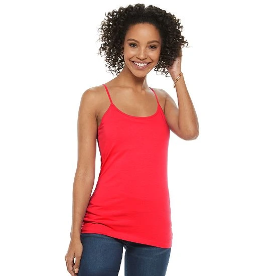 Women's Sonoma Goods For Life® Everyday Built-In Support Camisole Lava Burst 15 Women's Sonoma Goods For Life® Everyday Built-In Support Camisole Lava Burst - Image 13