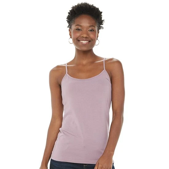 Women's Sonoma Goods For Life® Everyday Built-In Support Camisole Lava Burst 19 Women's Sonoma Goods For Life® Everyday Built-In Support Camisole Lava Burst - Image 17