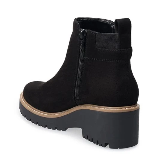 Sonoma Goods For Life® Banana Women's Heeled Ankle Boots Gray 4 Sonoma Goods For Life® Banana Women's Heeled Ankle Boots Gray - Image 3