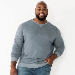 Big & Tall Sonoma Goods For Life® Super Soft Double Knit Crewneck Tee Olive -Sonoma Goods For Life Shop unnamed file 2003