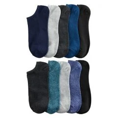 Women's Sonoma Goods For Life® 10-Pack No Show Marled Socks Multi