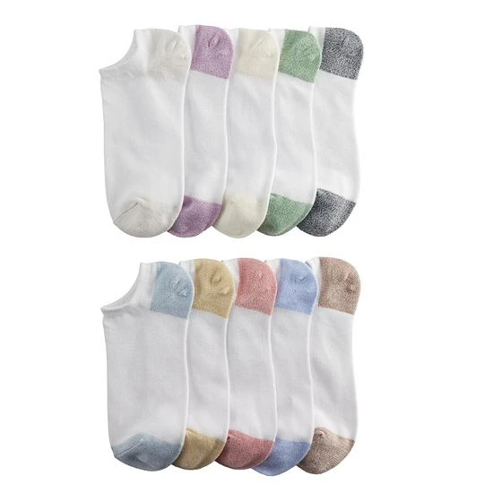 Women's Sonoma Goods For Life® 10-Pack No Show Marled Socks Multi 9 Women's Sonoma Goods For Life® 10-Pack No Show Marled Socks Multi - Image 7