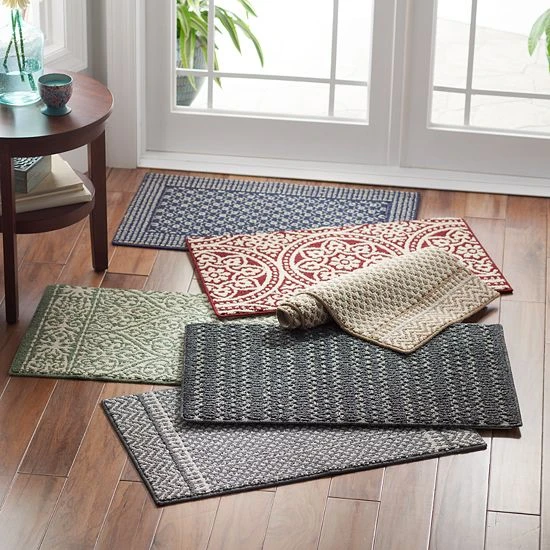 Sonoma Goods For Life® Covington Area & Washable Throw Rug Gray Blue 9 Sonoma Goods For Life® Covington Area & Washable Throw Rug Gray Blue - Image 7