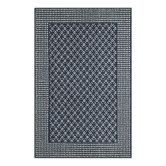 Sonoma Goods For Life® Covington Area & Washable Throw Rug Gray Blue 16 Sonoma Goods For Life® Covington Area & Washable Throw Rug Gray Blue - Image 14