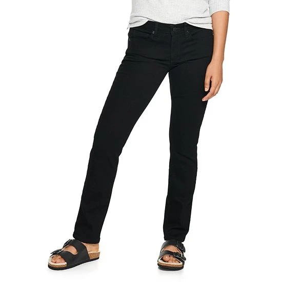 Petite Sonoma Goods For Life® Midrise Straight-Leg Jeans Jensen 7 Petite Sonoma Goods For Life® Midrise Straight-Leg Jeans Jensen - Image 5