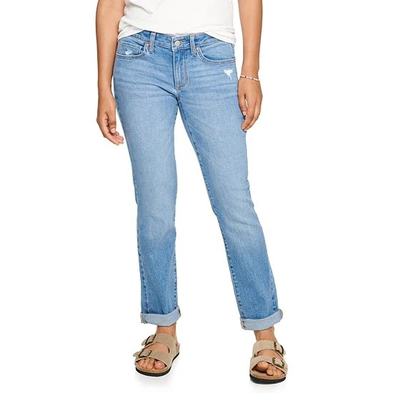Petite Sonoma Goods For Life® Midrise Straight-Leg Jeans Jensen 9 Petite Sonoma Goods For Life® Midrise Straight-Leg Jeans Jensen - Image 7