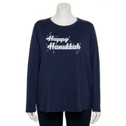 Plus Size Sonoma Goods For Life® Long Sleeve Holiday Graphic Tee Bright Spirits -Sonoma Goods For Life Shop unnamed file 2188