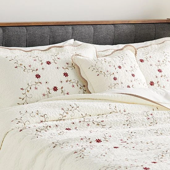Sonoma Goods For Life® Embroidered Bedspread Or Sham Elizabeth 4 Sonoma Goods For Life® Embroidered Bedspread Or Sham Elizabeth - Image 2