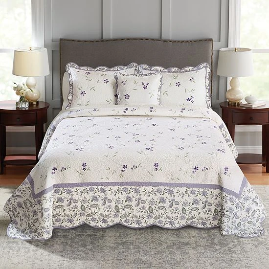Sonoma Goods For Life® Embroidered Bedspread Or Sham Elizabeth 7 Sonoma Goods For Life® Embroidered Bedspread Or Sham Elizabeth - Image 5