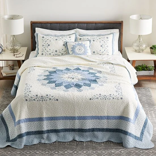 Sonoma Goods For Life® Embroidered Bedspread Or Sham Elizabeth 11 Sonoma Goods For Life® Embroidered Bedspread Or Sham Elizabeth - Image 9