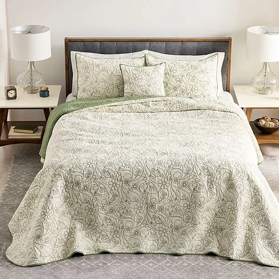Sonoma Goods For Life® Embroidered Bedspread Or Sham Elizabeth 15 Sonoma Goods For Life® Embroidered Bedspread Or Sham Elizabeth - Image 13