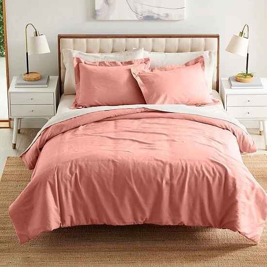 Sonoma Goods For Life® Cotton Linen Comforter Set With Shams Ivory 13 Sonoma Goods For Life® Cotton Linen Comforter Set With Shams Ivory - Image 11