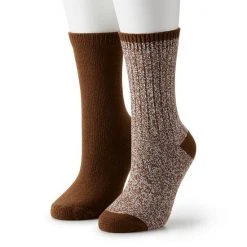 Sonoma Goods For Life® Basic Supercozy Crew Sock 2 Pack Pink -Sonoma Goods For Life Shop unnamed file 2372