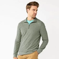 Men's Sonoma Goods For Life® Double-Knit Quarter-Zip Top Chili -Sonoma Goods For Life Shop unnamed file 2406