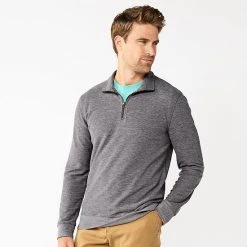 Men's Sonoma Goods For Life® Double-Knit Quarter-Zip Top Chili -Sonoma Goods For Life Shop unnamed file 2407