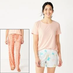 Women's Sonoma Goods For Life® 3-pc. Pajama Top, Pajama Pants & Pajama Shorts Sleep Set Blue Dots Tie Dye 22 Women's Sonoma Goods For Life® 3-pc. Pajama Top, Pajama Pants & Pajama Shorts Sleep Set Blue Dots Tie Dye -Sonoma Goods For Life Shop unnamed file 2416
