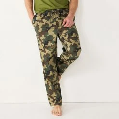 Men's Sonoma Goods For Life® Brushed Poplin Print Pajama Pants Flamingo Stripe -Sonoma Goods For Life Shop unnamed file 2461