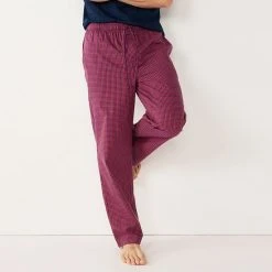 Men's Sonoma Goods For Life® Brushed Poplin Print Pajama Pants Flamingo Stripe -Sonoma Goods For Life Shop unnamed file 2462