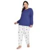 Plus Size Sonoma Goods For Life® Knit Top & Microfleece Pajama Pants Set Teal Floral -Sonoma Goods For Life Shop unnamed file 2550