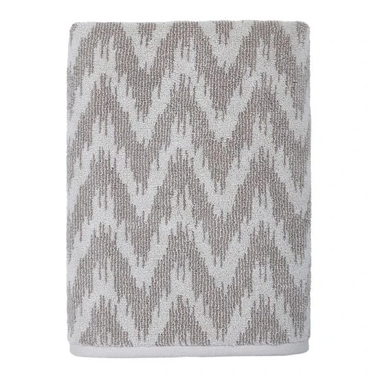 Sonoma Goods For Life® Hygro Ikat Towel Charcoal 7 Sonoma Goods For Life® Hygro Ikat Towel Charcoal - Image 5