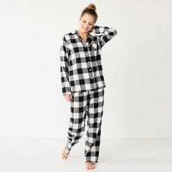 Petite Sonoma Goods For Life® Flannel Pajama Shirt & Pajama Pants Sleep Set Black Buffalo 12 Petite Sonoma Goods For Life® Flannel Pajama Shirt & Pajama Pants Sleep Set Black Buffalo -Sonoma Goods For Life Shop unnamed file 2612