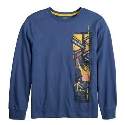 Kids 8-20 Sonoma Goods For Life® Everyday Graphic Tee In Regular & Husky Skeleton Bmx Red -Sonoma Goods For Life Shop unnamed file 2626