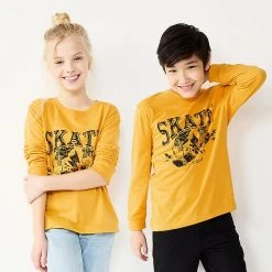 Kids 8-20 Sonoma Goods For Life® Everyday Graphic Tee In Regular & Husky Skeleton Bmx Red -Sonoma Goods For Life Shop unnamed file 2632