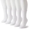 Women's Sonoma Goods For Life® 5 Pack Plain Knit Crew Socks White 2 Women's Sonoma Goods For Life® 5 Pack Plain Knit Crew Socks White -Sonoma Goods For Life Shop unnamed file 2713