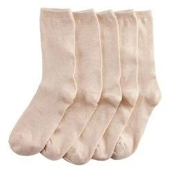 Women's Sonoma Goods For Life® 5 Pack Plain Knit Crew Socks White 16 Women's Sonoma Goods For Life® 5 Pack Plain Knit Crew Socks White -Sonoma Goods For Life Shop unnamed file 2716