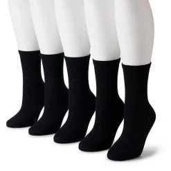 Women's Sonoma Goods For Life® 5 Pack Plain Knit Crew Socks White 19 Women's Sonoma Goods For Life® 5 Pack Plain Knit Crew Socks White -Sonoma Goods For Life Shop unnamed file 2719