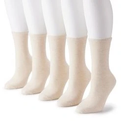 Women's Sonoma Goods For Life® 5 Pack Plain Knit Crew Socks White 20 Women's Sonoma Goods For Life® 5 Pack Plain Knit Crew Socks White -Sonoma Goods For Life Shop unnamed file 2720