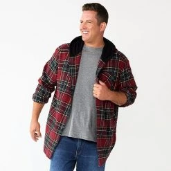Big & Tall Sonoma Goods For Life® Hooded Flannel Shirt Black And White Buff 13 Big & Tall Sonoma Goods For Life® Hooded Flannel Shirt Black And White Buff -Sonoma Goods For Life Shop unnamed file 2727
