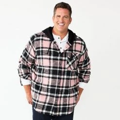Big & Tall Sonoma Goods For Life® Hooded Flannel Shirt Black And White Buff 17 Big & Tall Sonoma Goods For Life® Hooded Flannel Shirt Black And White Buff -Sonoma Goods For Life Shop unnamed file 2731