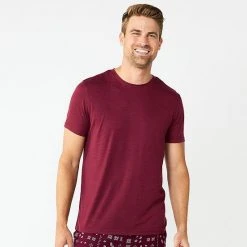 Men's Sonoma Goods For Life® Seriously Soft Crewneck Pajama Tee Red Sd -Sonoma Goods For Life Shop unnamed file 2744