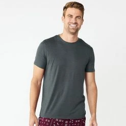 Men's Sonoma Goods For Life® Seriously Soft Crewneck Pajama Tee Red Sd -Sonoma Goods For Life Shop unnamed file 2749