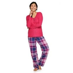 Women's Sonoma Goods For Life® Henley Pajama Top & Flannel Pajama Pants Set Peach Plaid 20 Women's Sonoma Goods For Life® Henley Pajama Top & Flannel Pajama Pants Set Peach Plaid -Sonoma Goods For Life Shop unnamed file 2758