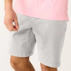 Men's Sonoma Goods For Life® 9-Inch Flexwear Flat-Front Shorts Gray 21 Men's Sonoma Goods For Life® 9-Inch Flexwear Flat-Front Shorts Gray -Sonoma Goods For Life Shop unnamed file 2770