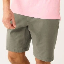 Men's Sonoma Goods For Life® 9-Inch Flexwear Flat-Front Shorts Gray 22 Men's Sonoma Goods For Life® 9-Inch Flexwear Flat-Front Shorts Gray -Sonoma Goods For Life Shop unnamed file 2771