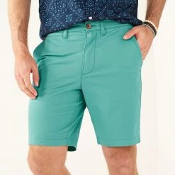 Men's Sonoma Goods For Life® 9-Inch Flexwear Flat-Front Shorts Gray 26 Men's Sonoma Goods For Life® 9-Inch Flexwear Flat-Front Shorts Gray -Sonoma Goods For Life Shop unnamed file 2775