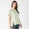 Women's Sonoma Goods For Life® Supersoft Short Sleeve Tunic Light Green 1 Women's Sonoma Goods For Life® Supersoft Short Sleeve Tunic Light Green -Sonoma Goods For Life Shop unnamed file 2824