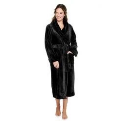 Petite Sonoma Goods For Life® Plush Long Robe Gray Leopard -Sonoma Goods For Life Shop unnamed file 2880