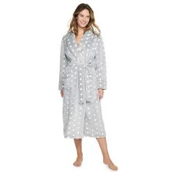Petite Sonoma Goods For Life® Plush Long Robe Gray Leopard -Sonoma Goods For Life Shop unnamed file 2885