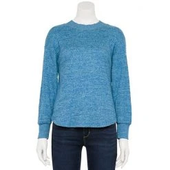 Petite Sonoma Goods For Life® Mockneck Waffle Top Captivate Gray -Sonoma Goods For Life Shop unnamed file 2890