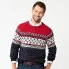 Men's Sonoma Goods For Life® Winter Fair Isle Sweater Red Navy Fairisle -Sonoma Goods For Life Shop unnamed file 2897
